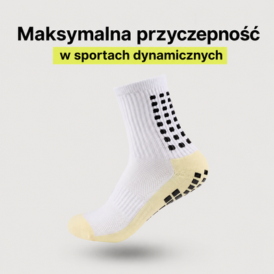 MAVIX  4 Pary GripSocks Skarpety Anty-Poślizgowe